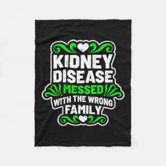Krankheit mit falschem Familiengeschenk für Patien Fleecedecke