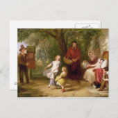 Krankheit und Gesundheit, 1843 Postkarte (Vorne/Hinten)