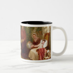Krankheit und Gesundheit, 1843 Zweifarbige Tasse