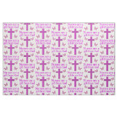 KRANKHEITEN SIND EIN GESCHENK VON GOTT STOFF (Fat Quarter (45,7 x 55,9 cm))