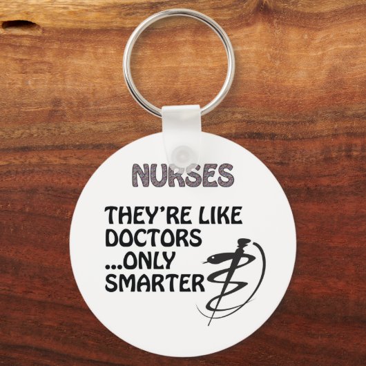 KRANKHEITEN SIND KLEINER ALS ÄRZTE SCHLÜSSELANHÄNGER (Vorderseite)