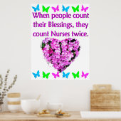 KRANKHEITEN WERDEN ANERKANNT POSTER (Küche)