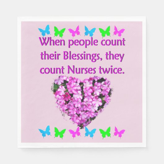 KRANKHEITEN WERDEN ANERKANNT SERVIETTE (Vorderseite)