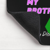 Krankheitsbewusstsein Dialyse Transplantativer Pat Mousepad (Ecke)