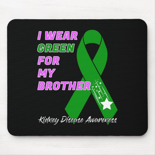 Krankheitsbewusstsein Dialyse Transplantativer Pat Mousepad (Vorne)