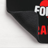 Krankheitsbewusstsein Geschenk machen wir rot für Mousepad (Ecke)