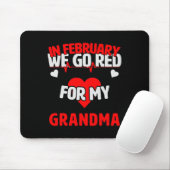 Krankheitsbewusstsein Geschenk machen wir rot für Mousepad (Mit Mouse)