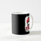 Krankheitsbewusstsein im Februar tragen wir Red Me Kaffeetasse (VorderseiteRechts)