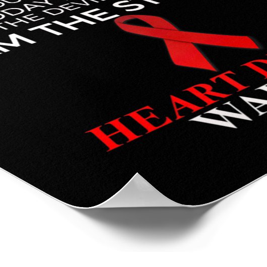 Krankheitsfürsorge Poster (Ecke)