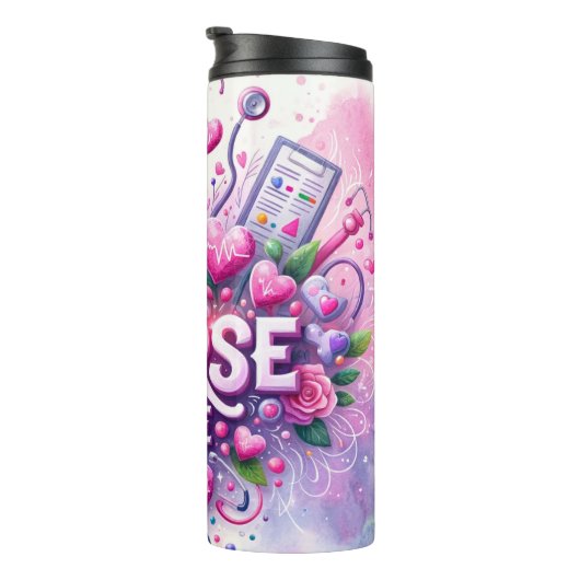 Krankheitsfürsorge Thermosbecher (Nach rechts gedreht)