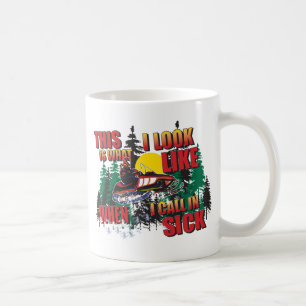 KRANKMELDUNG KAFFEETASSE