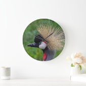 Krankranich Große Wanduhr (Zuhause)