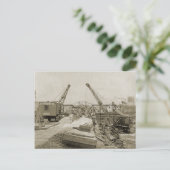 Kranmotor mit Kranantrieb und Schaufelantrieb im N Postkarte (Stehend Vorderseite)