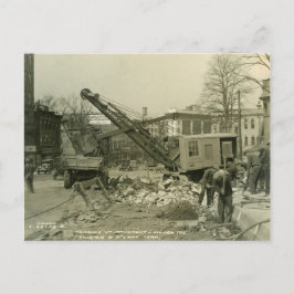 Kranmotor mit Kranantrieb und Schaufelantrieb im N Postkarte