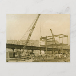 Kranmotor mit Kranantrieb und Schaufelantrieb im N Postkarte