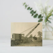 Kranmotor mit Kranantrieb und Schaufelantrieb im N Postkarte (Stehend Vorderseite)