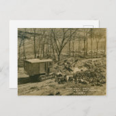 Kranmotor mit Kranantrieb und Schaufelantrieb im N Postkarte (Vorne/Hinten)