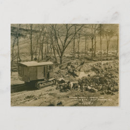 Kranmotor mit Kranantrieb und Schaufelantrieb im N Postkarte