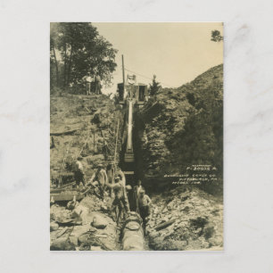 Kranmotor und Schaufelmotor im Nordwesten 31 Postkarte