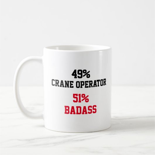 Kranoperator Badass Kaffeetasse (Links)