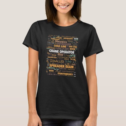 Kranoperatoren Terminologie T-Shirt (Vorderseite)