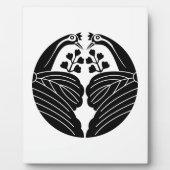 Kranpaulownien Fotoplatte (Vorderseite)