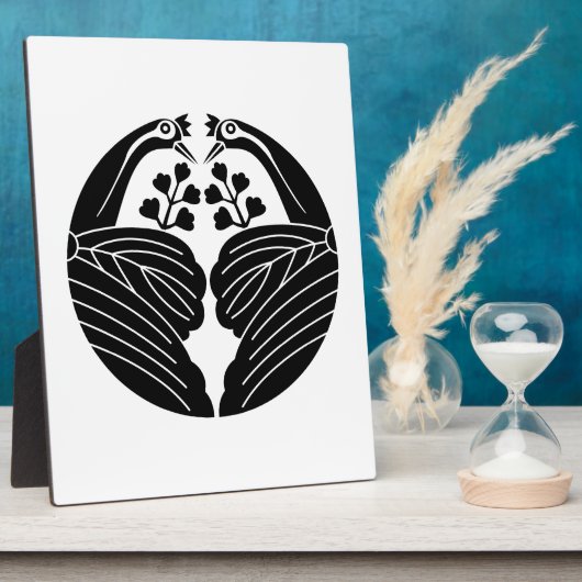 Kranpaulownien Fotoplatte (Seite)