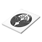 Kranpaulownien Notizblock (Rotiert)