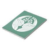 Kranpaulownien Notizblock (Rotiert)