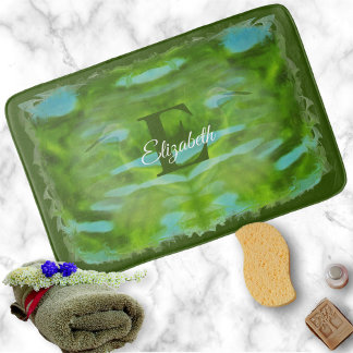 Kranreflektion auf dem Fluss 0335 Badematte