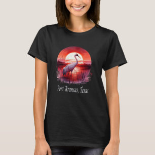 Kransaison Port Aransas Texas Vogelbeobachtung E T-Shirt