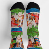 Krantanz. Socken (Oben)