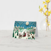 Kränus Karte (Gelbe Blume)