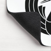 Kranus-Noshi-Kreis Mousepad (Ecke)