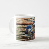 Kranvogel Kaffeetasse (Vorderseite Links)