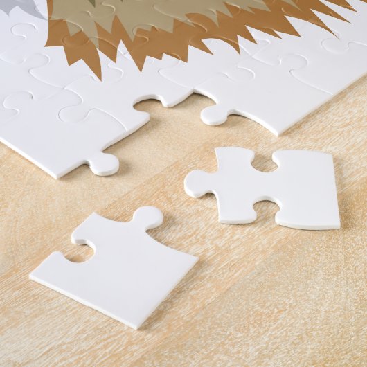 Kranvogel Puzzle (Seite)
