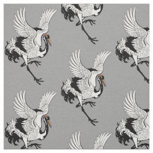Kranvogel Stoff