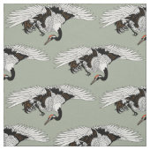 Kranvogel Stoff (Muster)