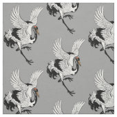 Kranvogel Stoff (Muster)