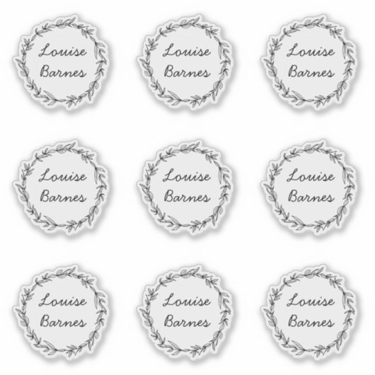 kranz aufkleber (Vorderseite)