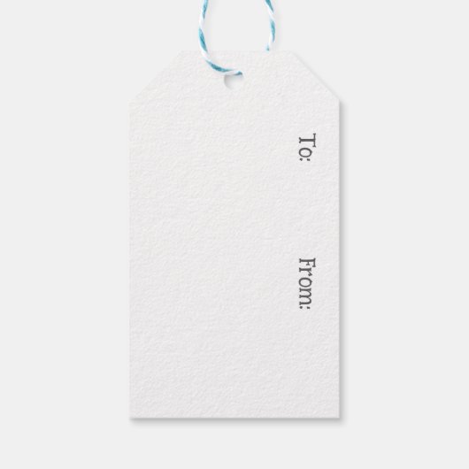 Kranz - Blätter Kunst für CHOC Geschenkanhänger (Rückseite)