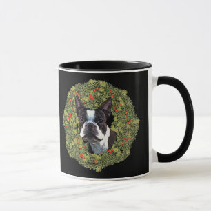 Kranz Bostons Terrier Tasse