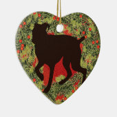 Kranz-Boxer Keramikornament (Rechts)