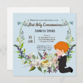 Kranz der Heiligen Kommune Einladung (Vorne/Hinten)