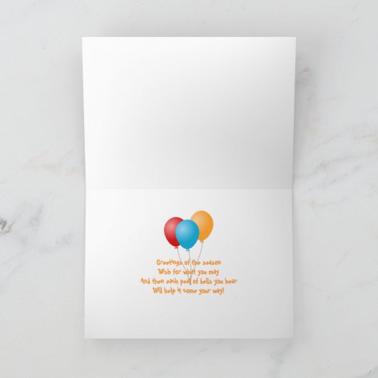 Kranz Feiertagskarte (Innenseite)