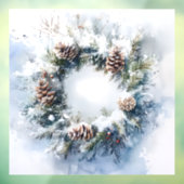 Kranz Fensteraufkleber (Blatt 3)