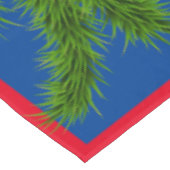 Kranz für Weihnachtsgarten Tischdecke (Schrägansicht)