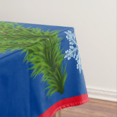 Kranz für Weihnachtsgarten Tischdecke (Beispiel)