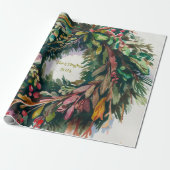 Kranz Geschenkpapier (Ungerollt)