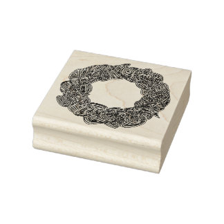 Kranz Gummistempel